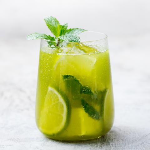 Iced Lemon Green Tea